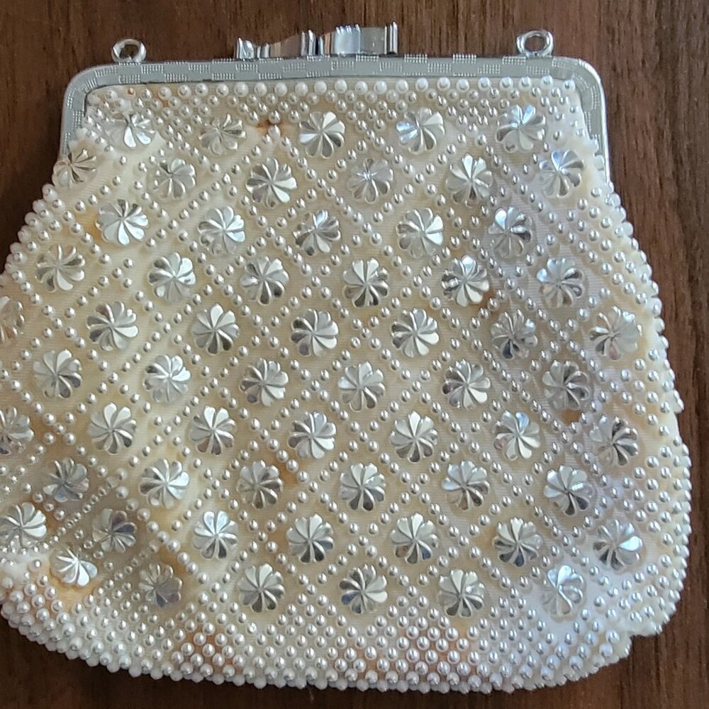 Vintage 1950's Beaded  Evening/Clutch Bag by Artel Montreal